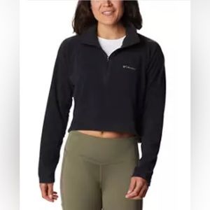 Women's Glacial Cropped Top in black